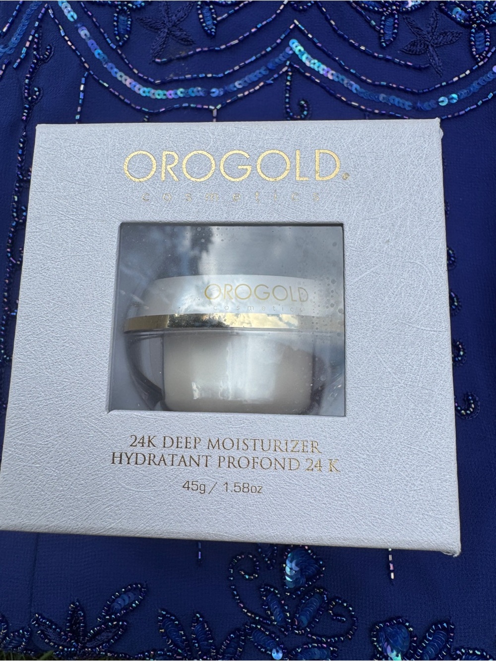 Orogold 24K Deep Moisturizer — White & Gold